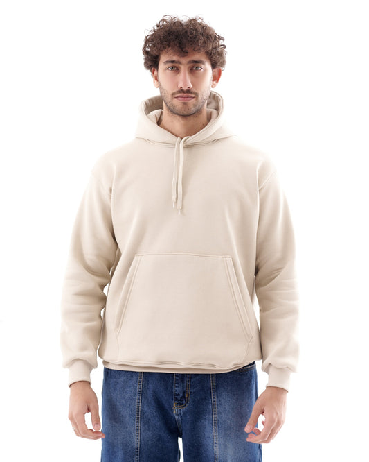 Basic Men Hoodie Off White