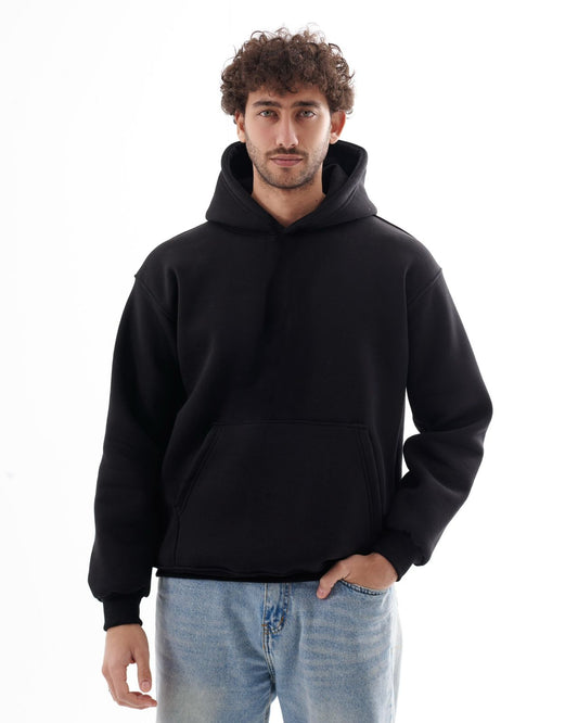 Basic Men Hoodie Black